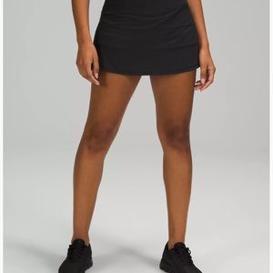 Lululemon Pace Rival Skirt Tall, black, size 6, NWT